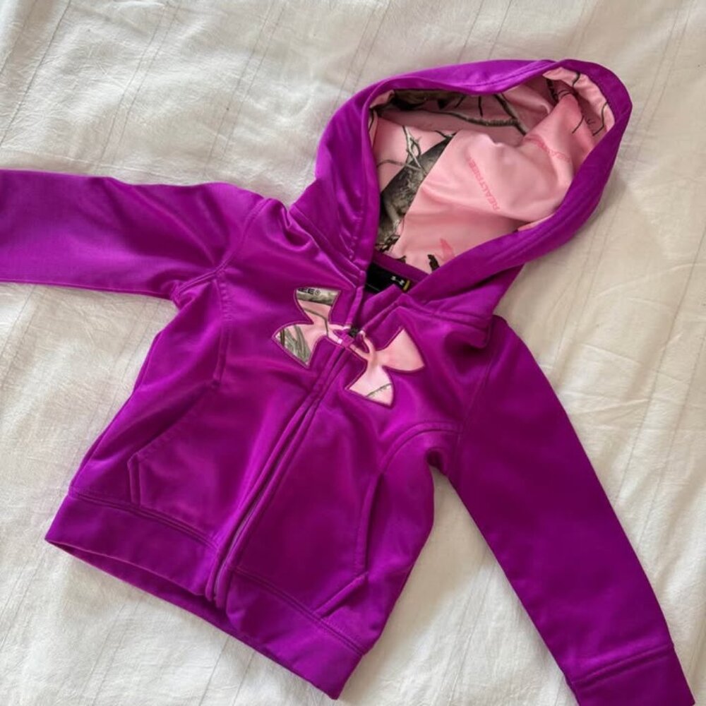 Baby Girl Under Armour Zip Up